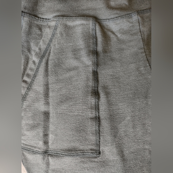 Aerie Cotton Blend Chill Play Move Leggings In Green Camo Size Small - Picture 5 of 6